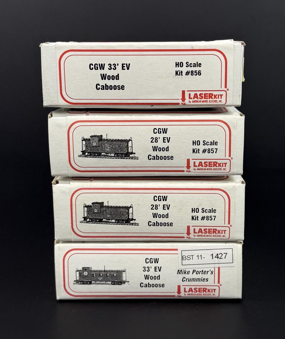 American Model Builders Laserkit Wood Caboose (1 of 8)