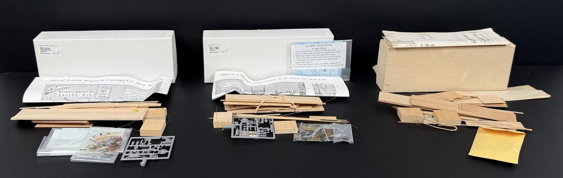 La Belle Woodworking HO Scale Box Cars (1 of 10)
