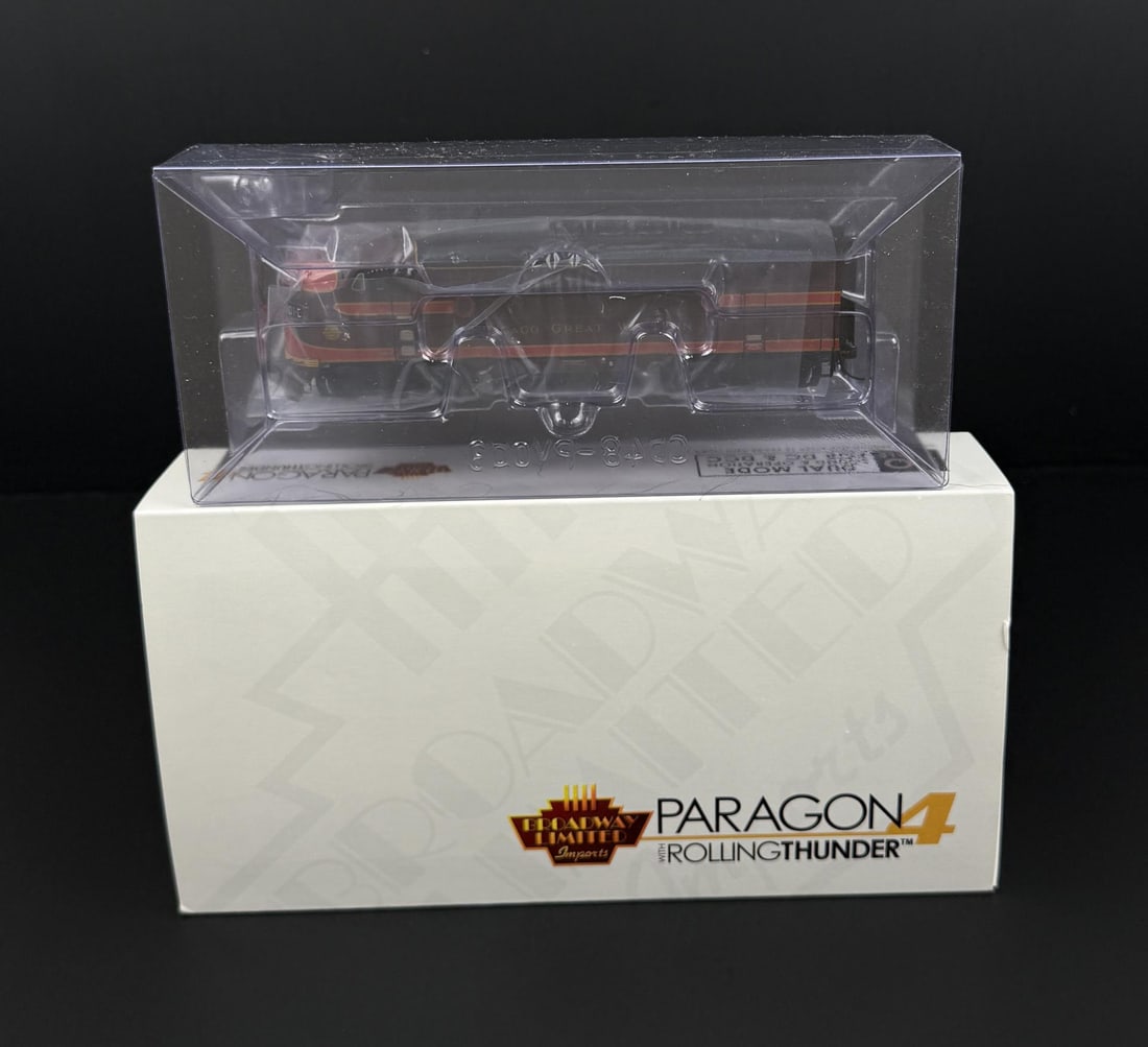 Broadway Limited Paragon 4 6662 Locomotive: Rolling Thunder