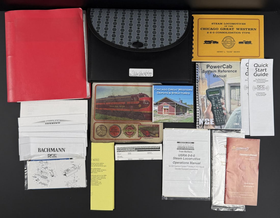 Collection of Railroad Set Instructions (1 of 10)