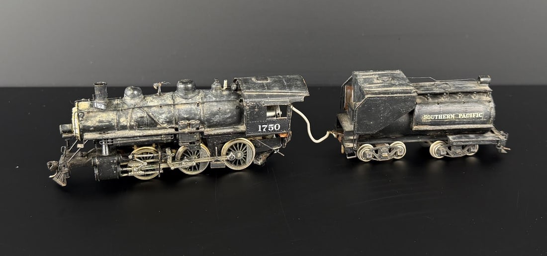 Brass Southern Pacific Locomotive 1750: Made in Japan.