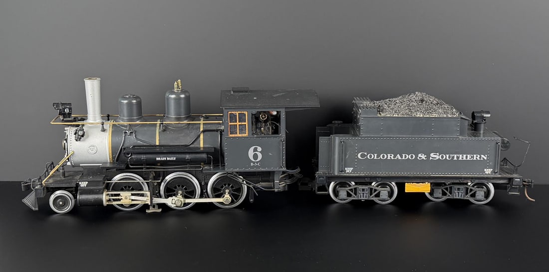 LGB G Scale 2019S Locomotive and Tender: Decent example