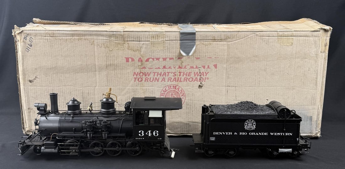 Bachmann Spectrum G Scale 346 Locomotive: Denver & Rio Grande Western.