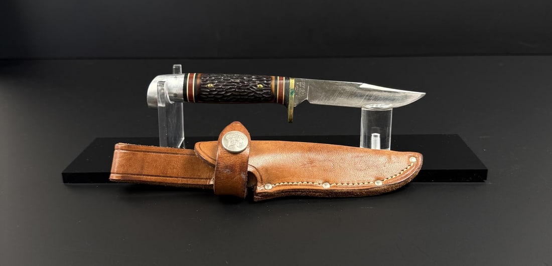 Western Official Boy Scout Knife: 7" long.