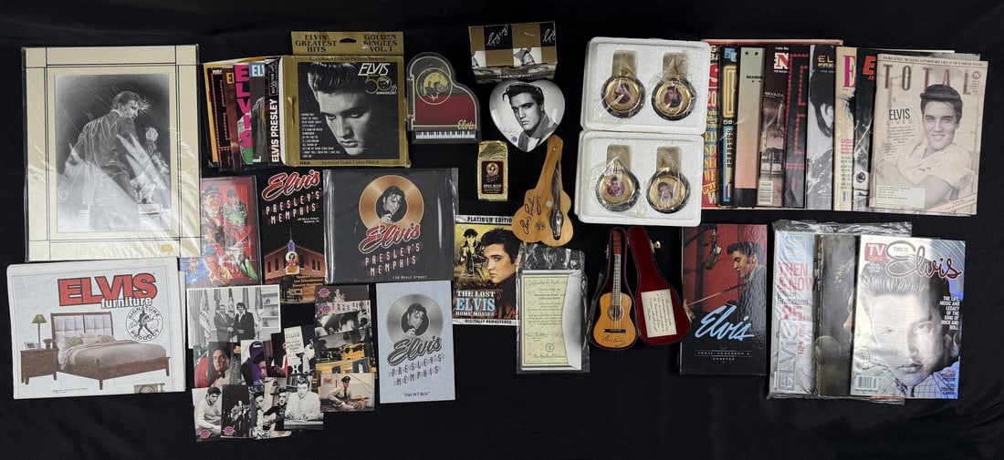 Collection of Elvis Presley Memorabilia (1 of 8)