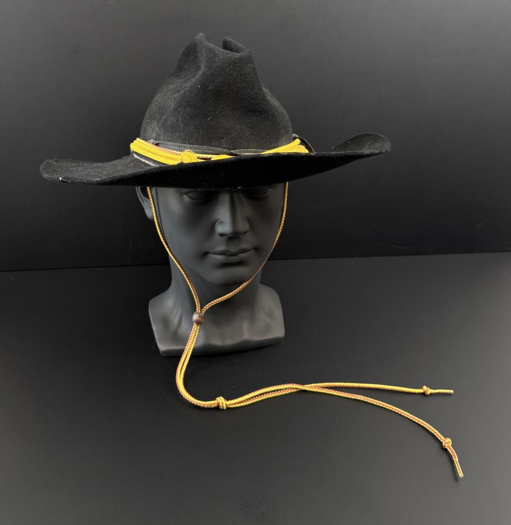Stetson Wool John Wayne Cavalry Cowboy Hat (1 of 8)