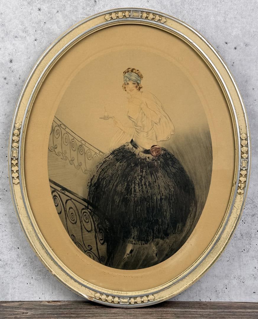 Bon Soir Jean Gilles Boudoir Lithograph (1 of 5)