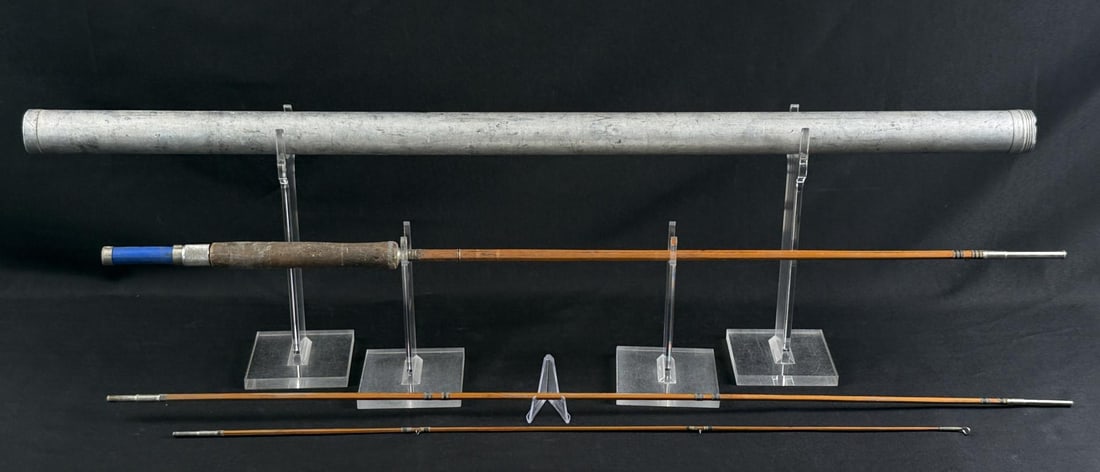 Montague 3 Piece Bamboo Fly Fishing Rod (1 of 8)