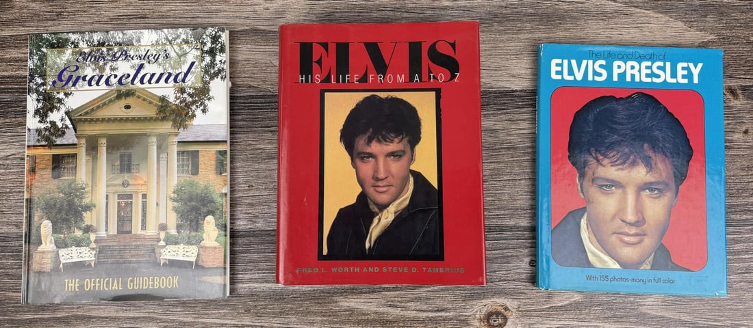 Collection of Elvis Presley Memorabilia Books (1 of 20)