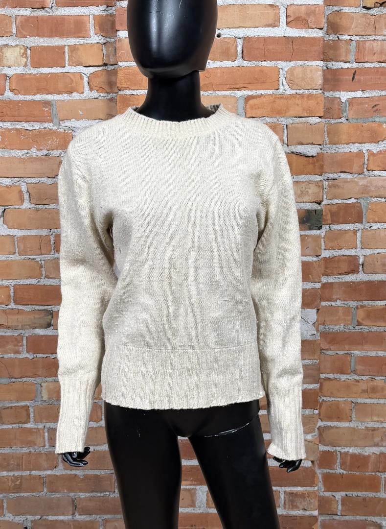 Vintage 1980s Womens Gap Wool Blend Sweater: Size Medium.