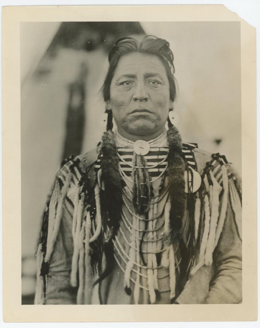 Two Guns White Calf Montana Indian Photo: 8" by 10"