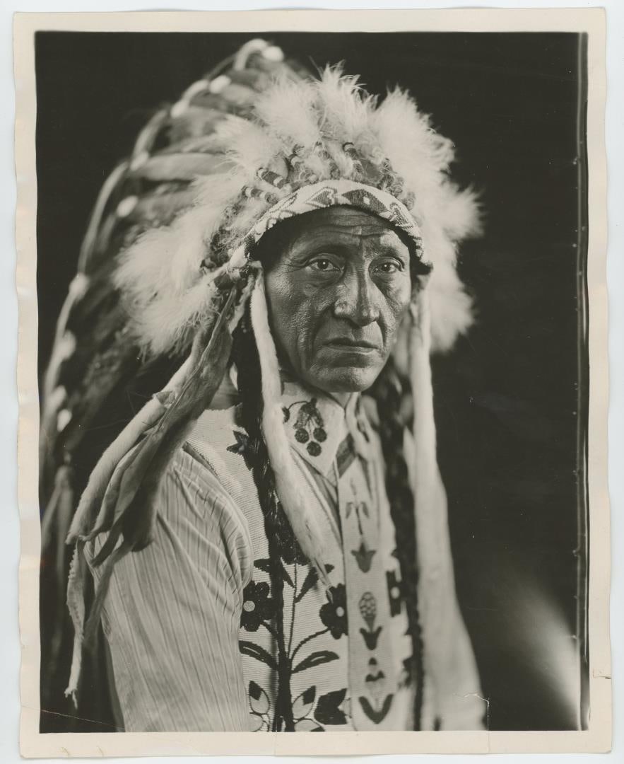 Mike Little Dog Blackfoot Indian Montana Photo (1 of 3)