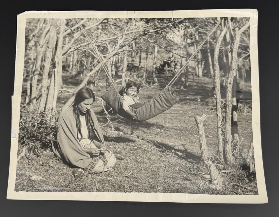 Mrs. Bull Child Blackfoot Indian Montana Photo (1 of 3)