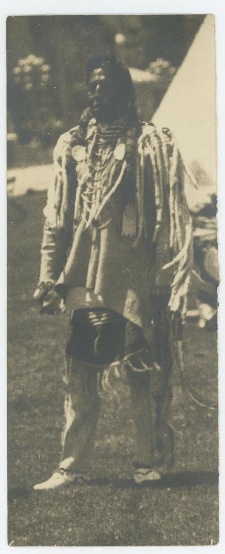 Two Guns White Calf Montana Indian Photo: 4" by 10"