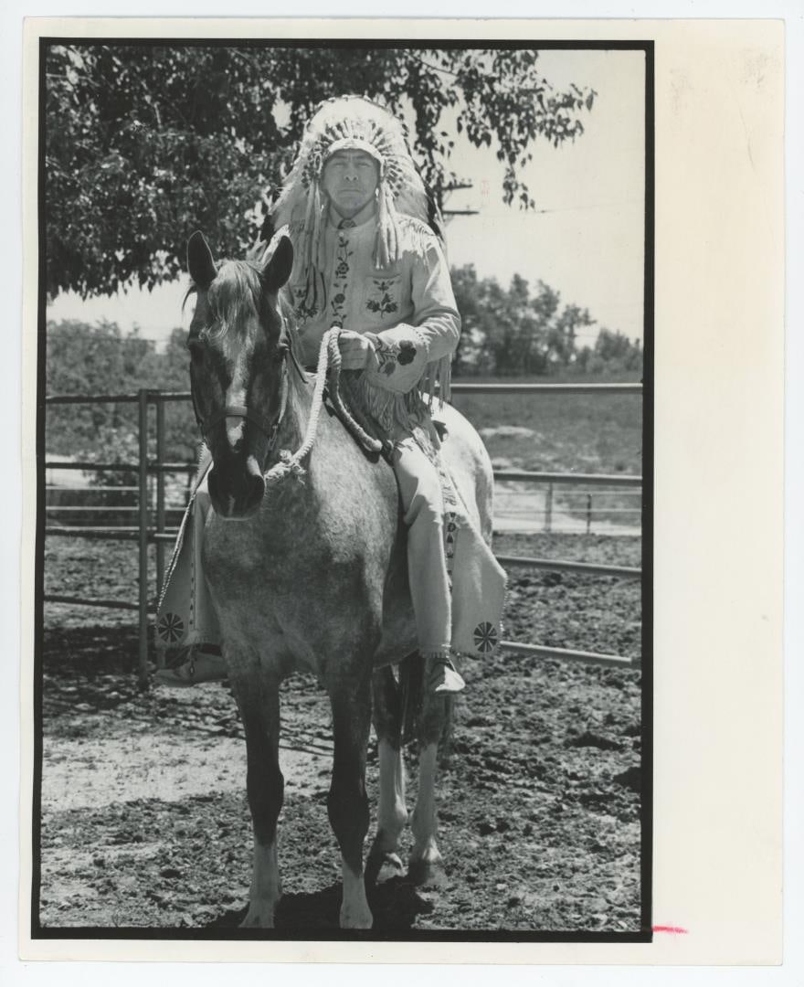Earl Old Person Montana Blackfoot Indian Photo (1 of 3)