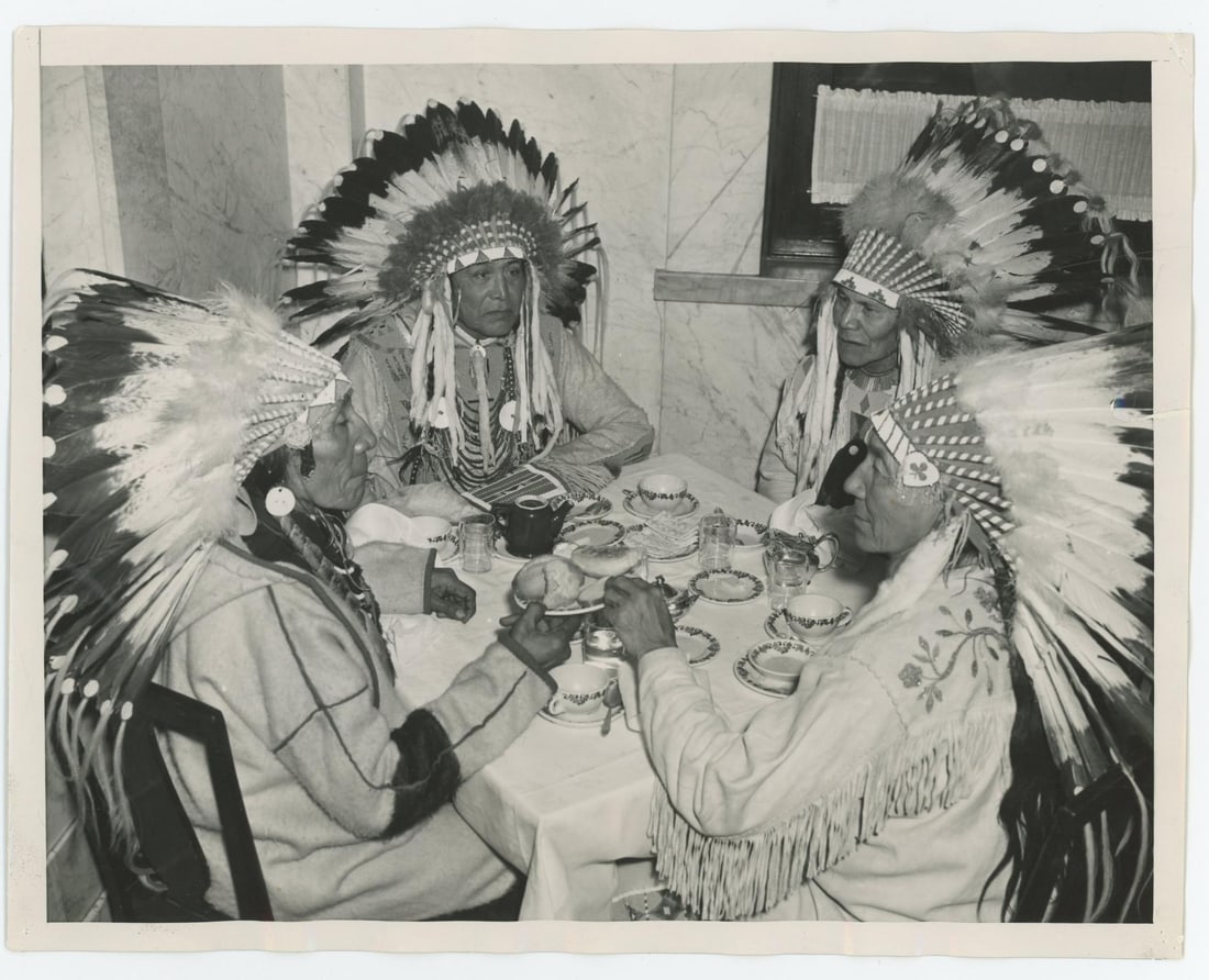 Council Fires Montana Blackfoot Indian Photo (1 of 3)