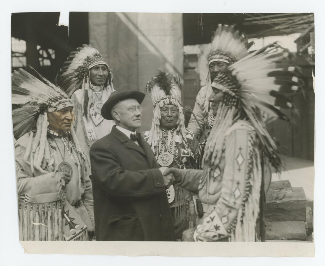 Judge Ballinger Montana Blackfoot Indian Photo (1 of 3)