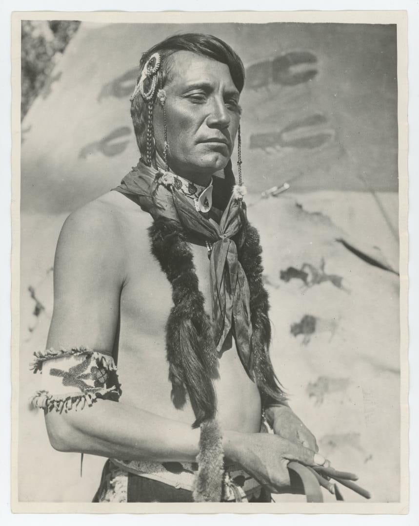 Yellow Head Montana Blackfoot Indian Photo (1 of 3)