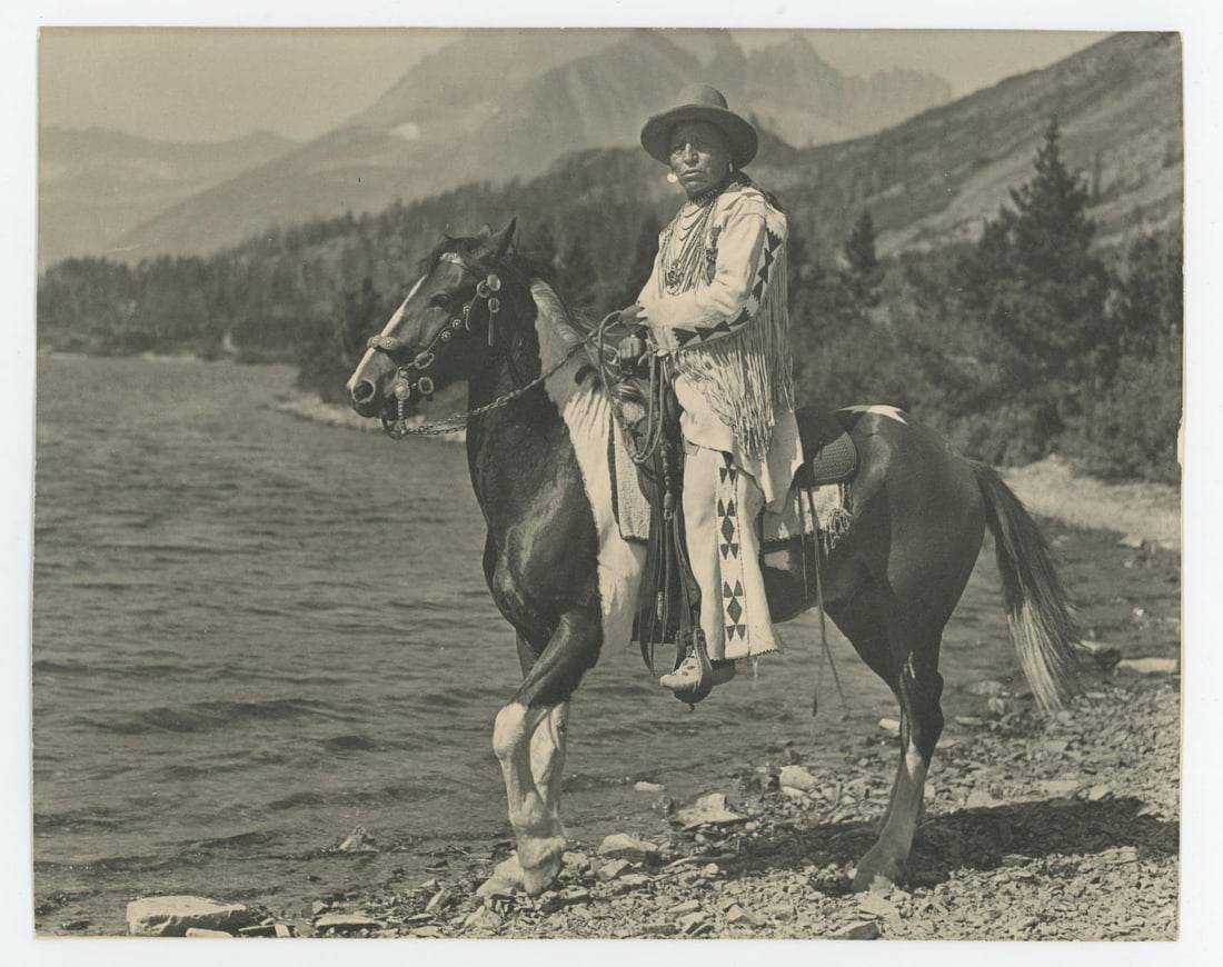 Two Guns White Calf Montana Blackfoot Indian Photo (1 of 4)