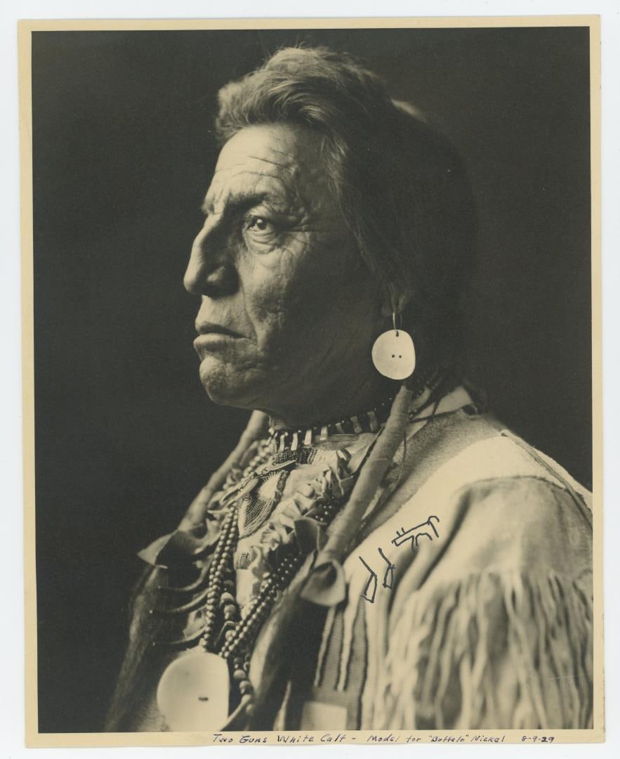 Two Guns White Calf Montana Blackfoot Indian Photo (1 of 3)