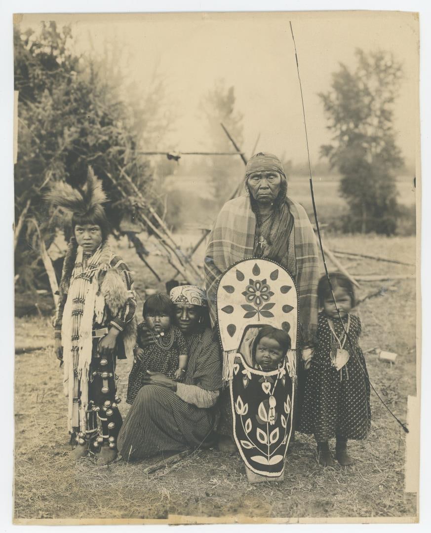 Benjamin Stone Montana Flathead Indian Photo (1 of 3)