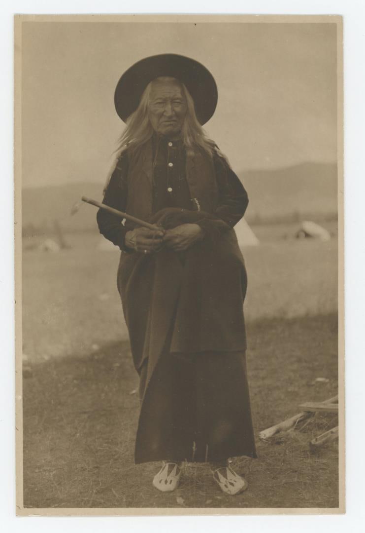 John Maloney Montana Flathead Indian Photo: 4" by 6"