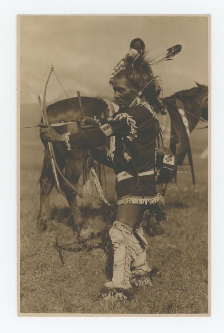 John Maloney Montana Flathead Indian Photo: 4" by 6 1/4"