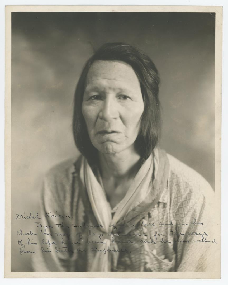 Michel Kaiser Montana Flathead Indian Photo: 8" by 10"
