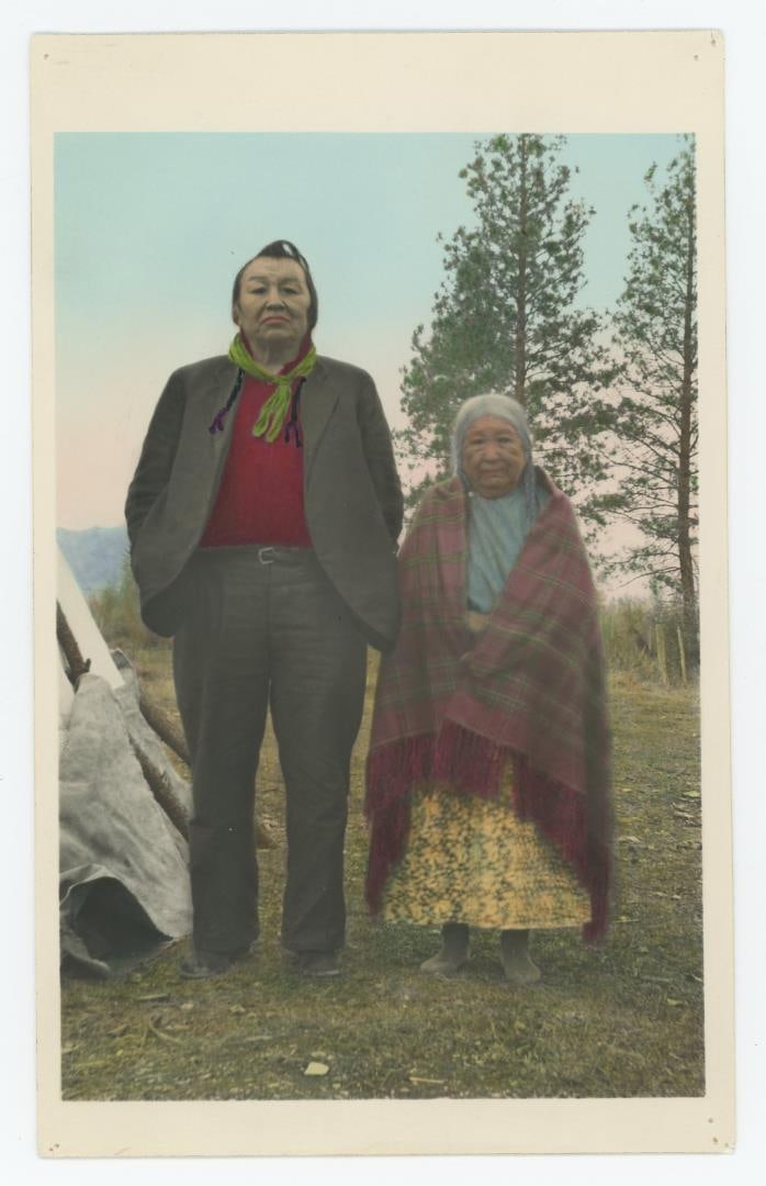 Elizabeth Nixon Montana Flathead Indian Photo: 5" by 8".