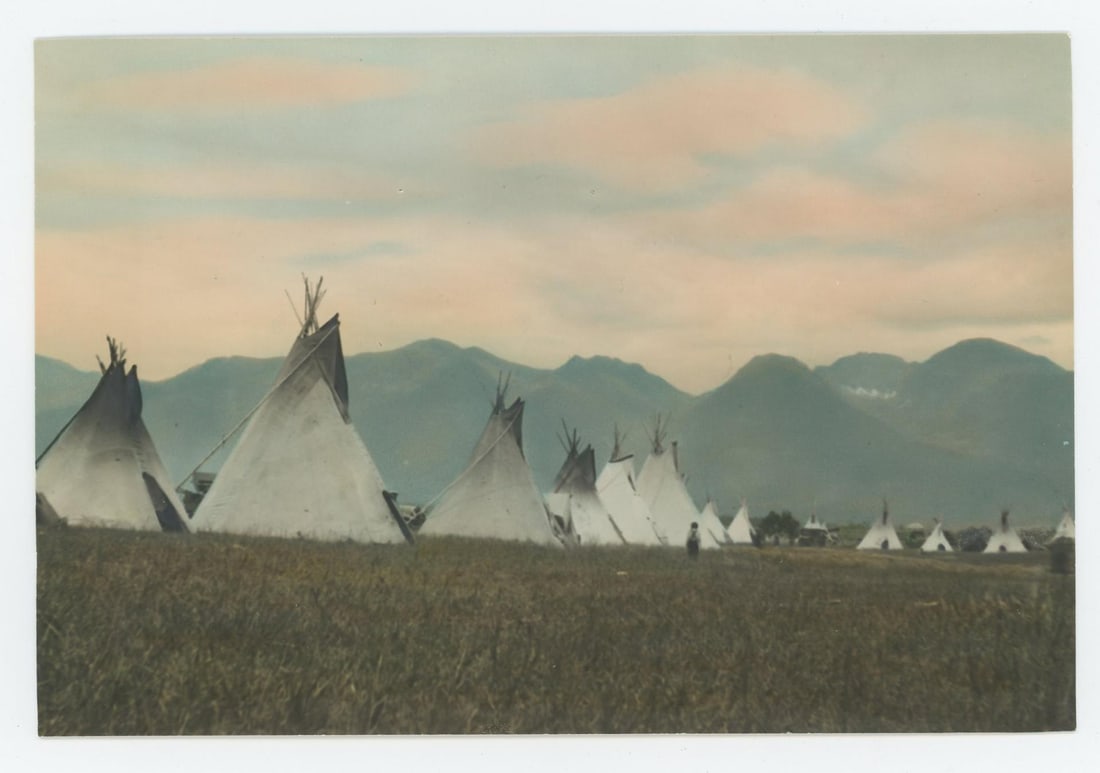 Elizabeth Nixon Montana Flathead Indian Photo: 4 1/2" by 7"