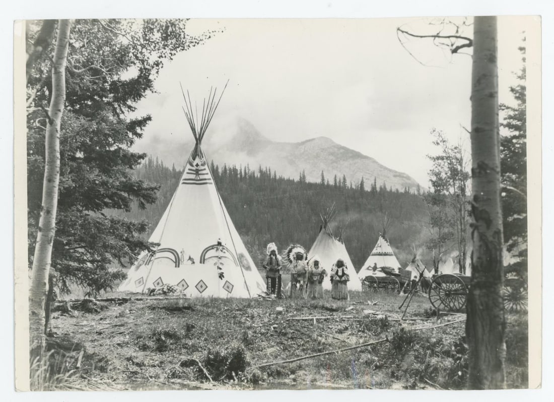 Canada Blackfoot Blood Indians Photo (1 of 3)