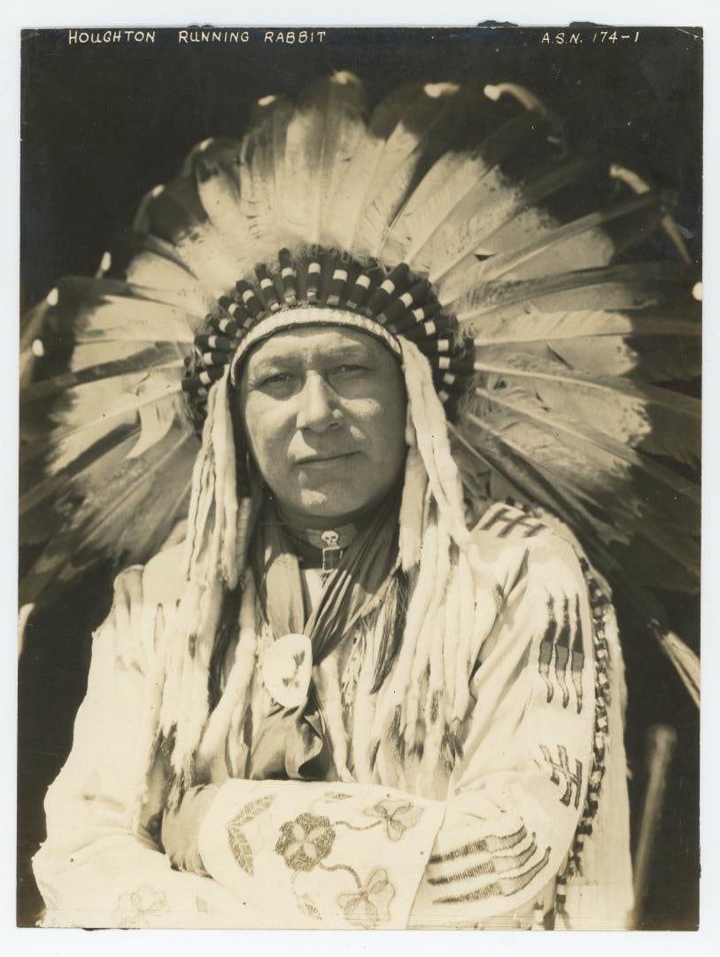 Houghton Running Rabbit Blackfoot Indian Photo (1 of 3)
