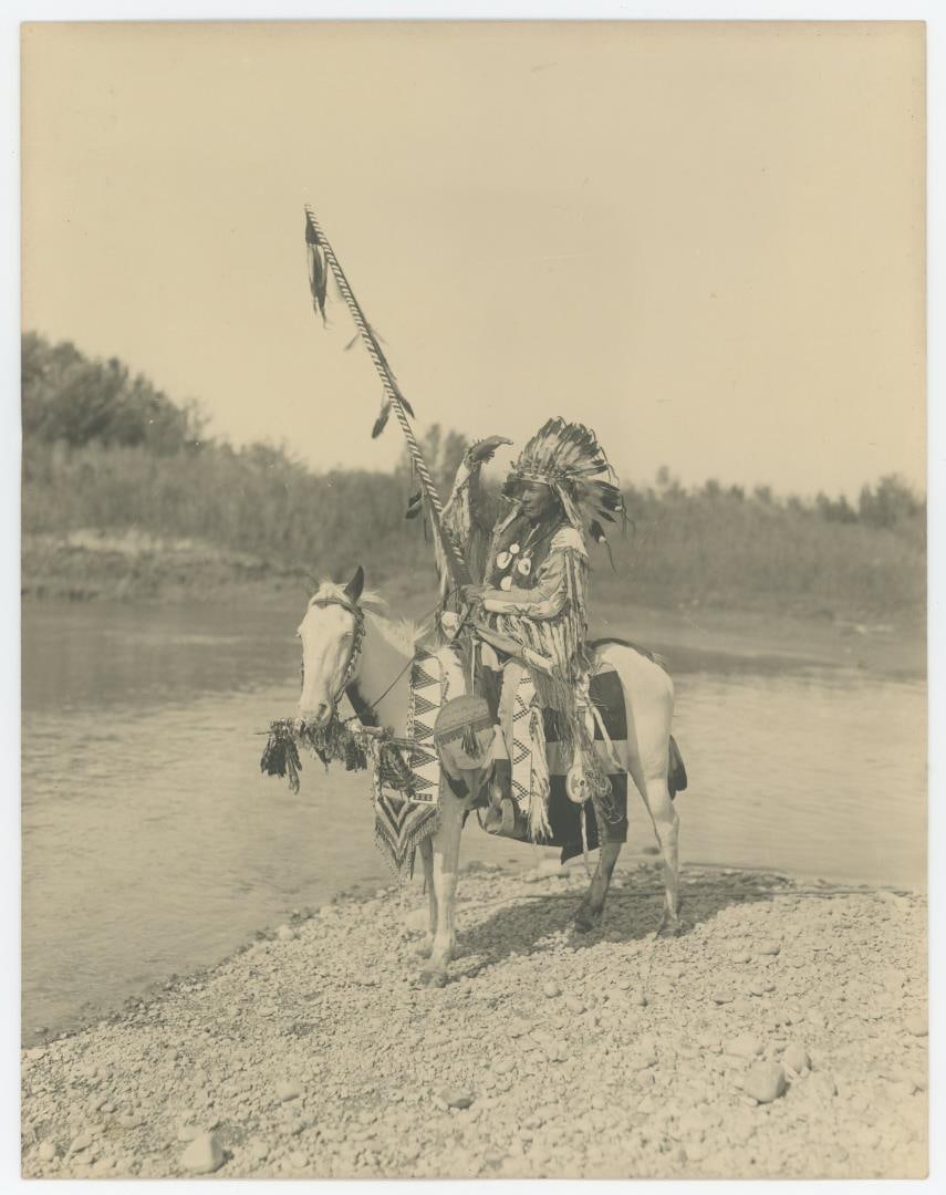 Harry Pollard Chief Duck Blackfoot Indian Photo (1 of 4)