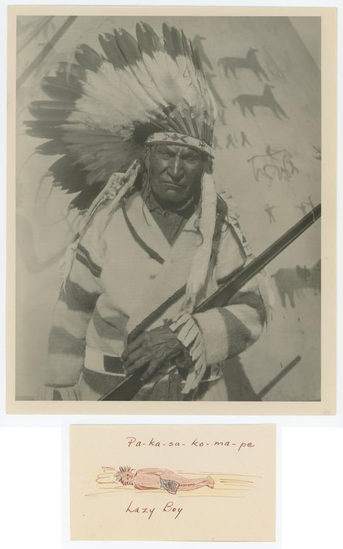 Titter Lazy Boy Blackfoot Indian Montana Photo (1 of 6)