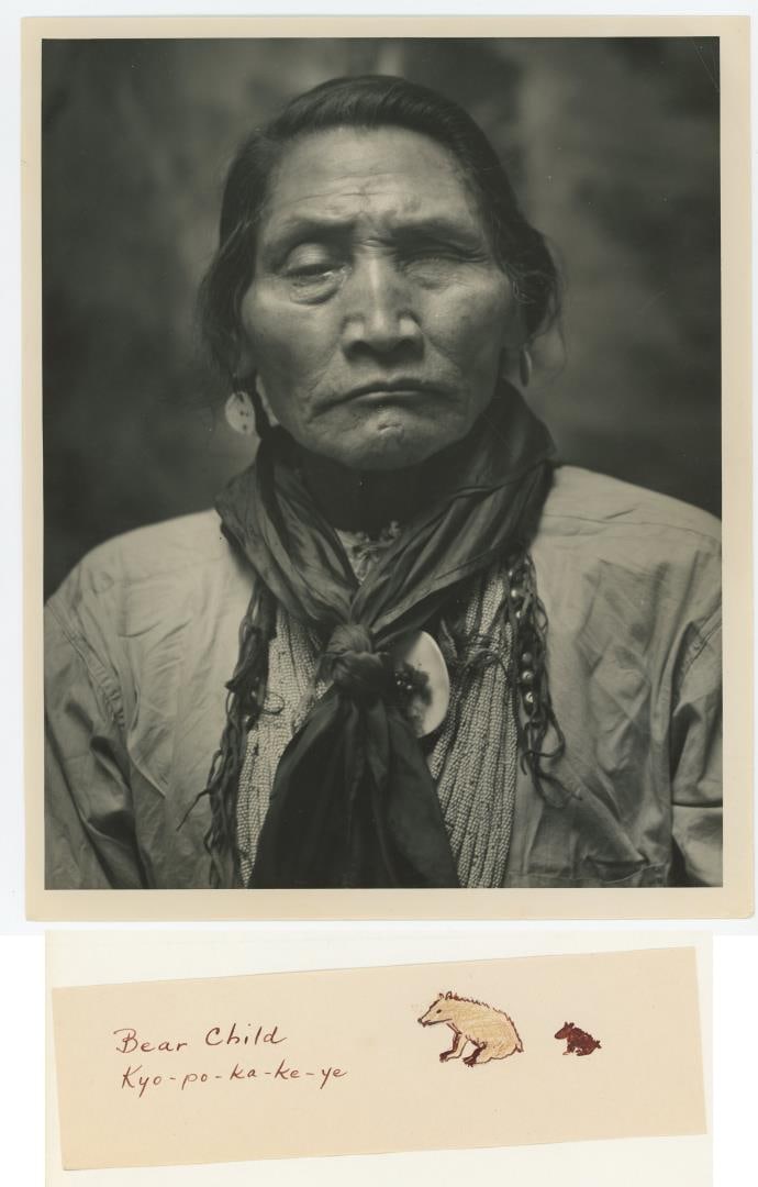 Titter Bear Child Blackfoot Indian Montana Photo (1 of 4)