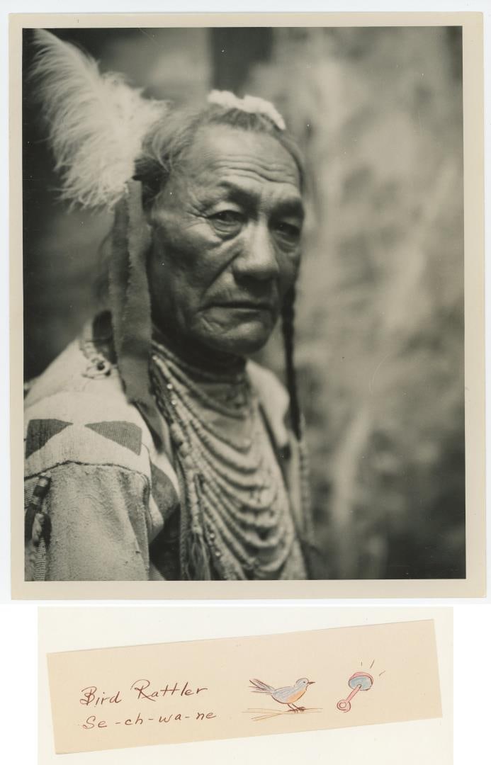 Titter Bird Rattler Blackfoot Indian Montana Photo (1 of 4)