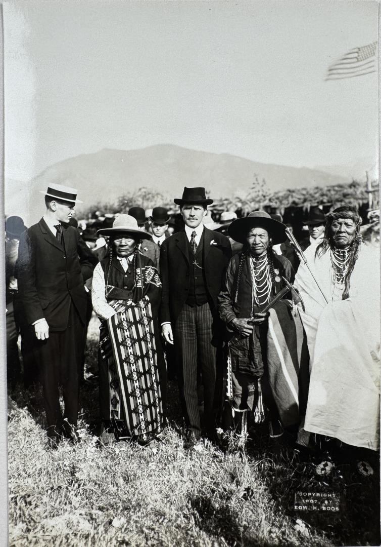 Edward Boos Chief Charlo Montana Indian Photo (1 of 6)