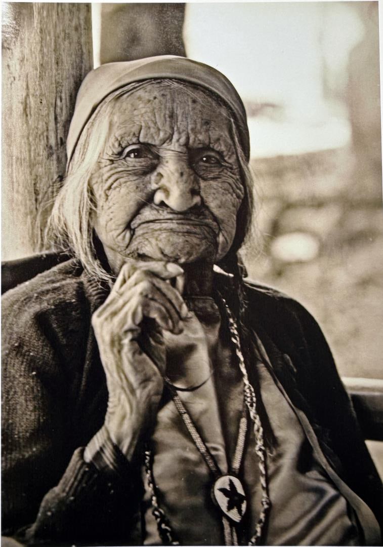 Lucy Pellow Finley Charlo Montana Indian Photo: Reprint. 11" by 8 1/2".