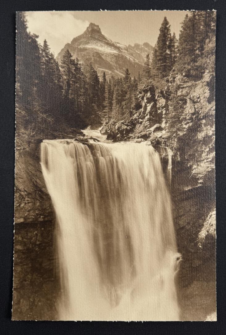 Trick Falls Glacier National Park Montana Photo: Photographer is TJ Hileman. 9" by 13 1/2".