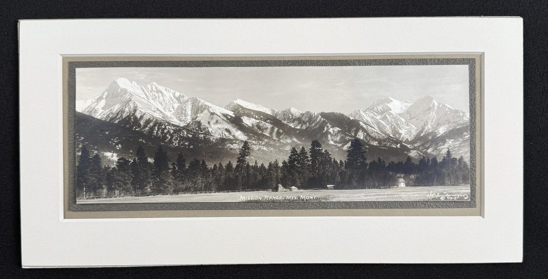 Herman Schnitzmeyer Mission Range Montana Photo: 6" by 12" in matte.
