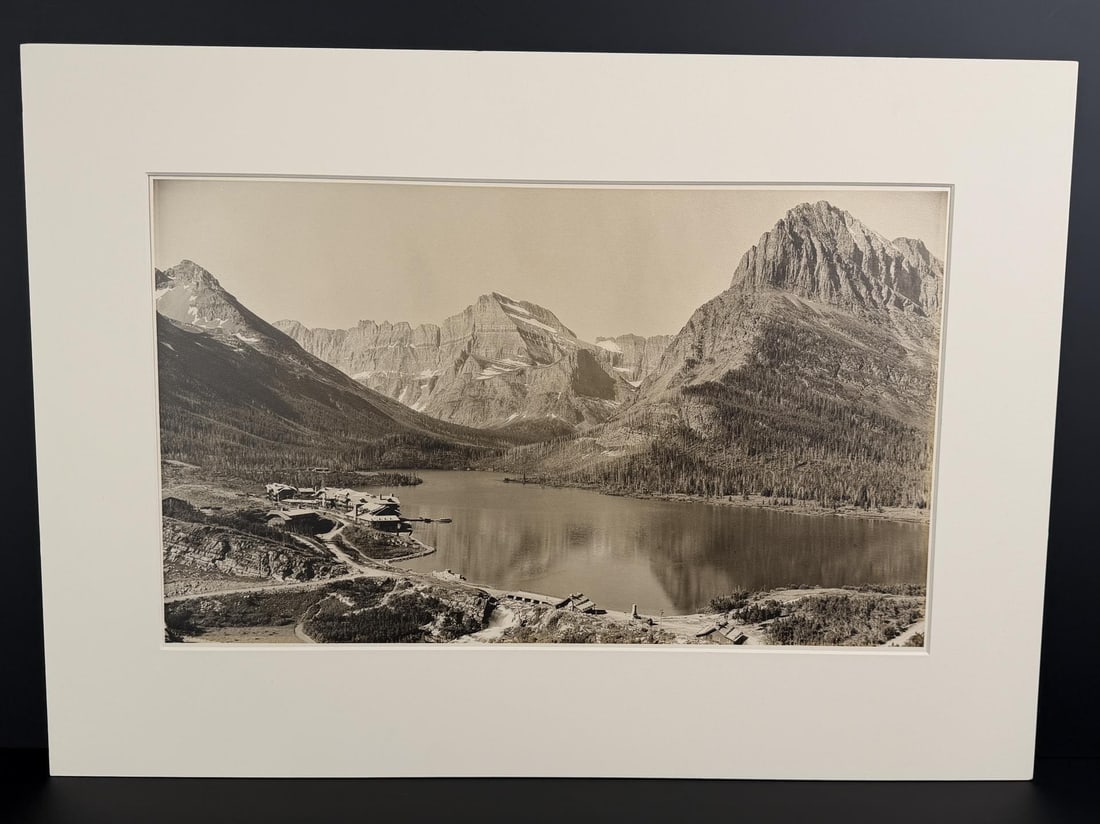 Many Glacier Hotel Glacier Park Montana Photo: Photographer is TJ Hileman. 18" by 25 1/2" in matte.