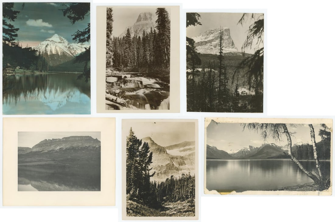 Glacier National Park Montana Photos: Nice grouping. Varying photographers. Largest is 7 1/2" by 9 1/2".