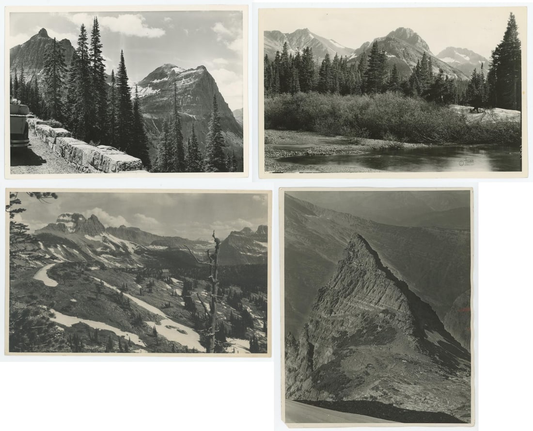 Glacier National Park Montana Photos: Nice grouping. Varying photographers. Largest is 7" by 11".