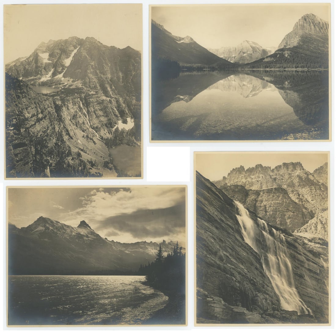 Fred Kiser Glacier Park Montana Photos: Largest is 7" by 9"