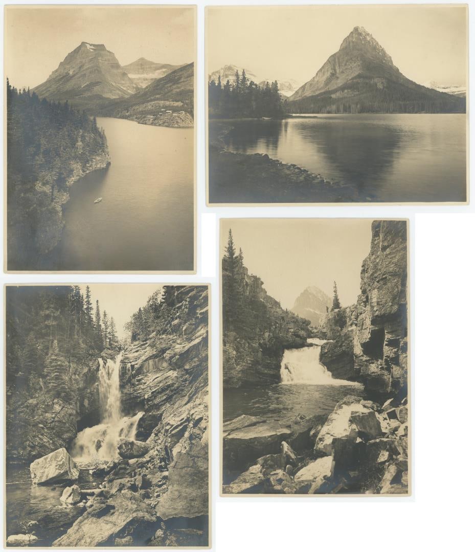 Fred Kiser Glacier Park Montana Photos: Largest is 6 3/4" by 9 1/4"