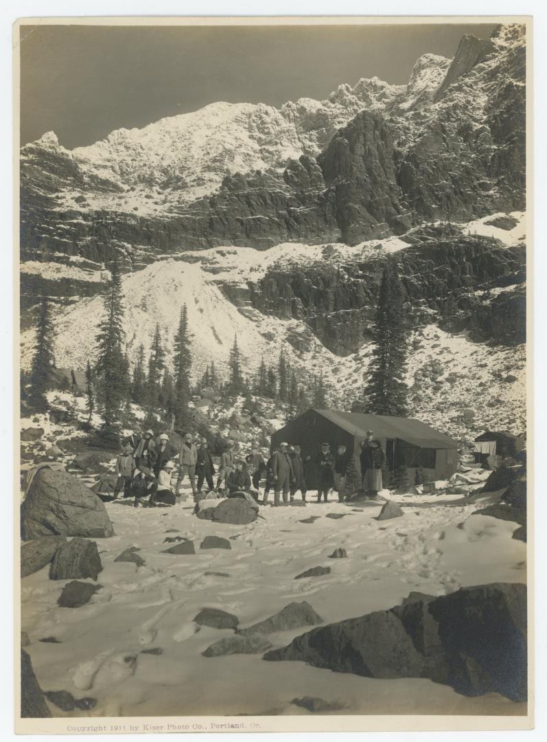 Kiser Sperry Chalet Glacier Park Montana Photo: 7" by 10 3/4"