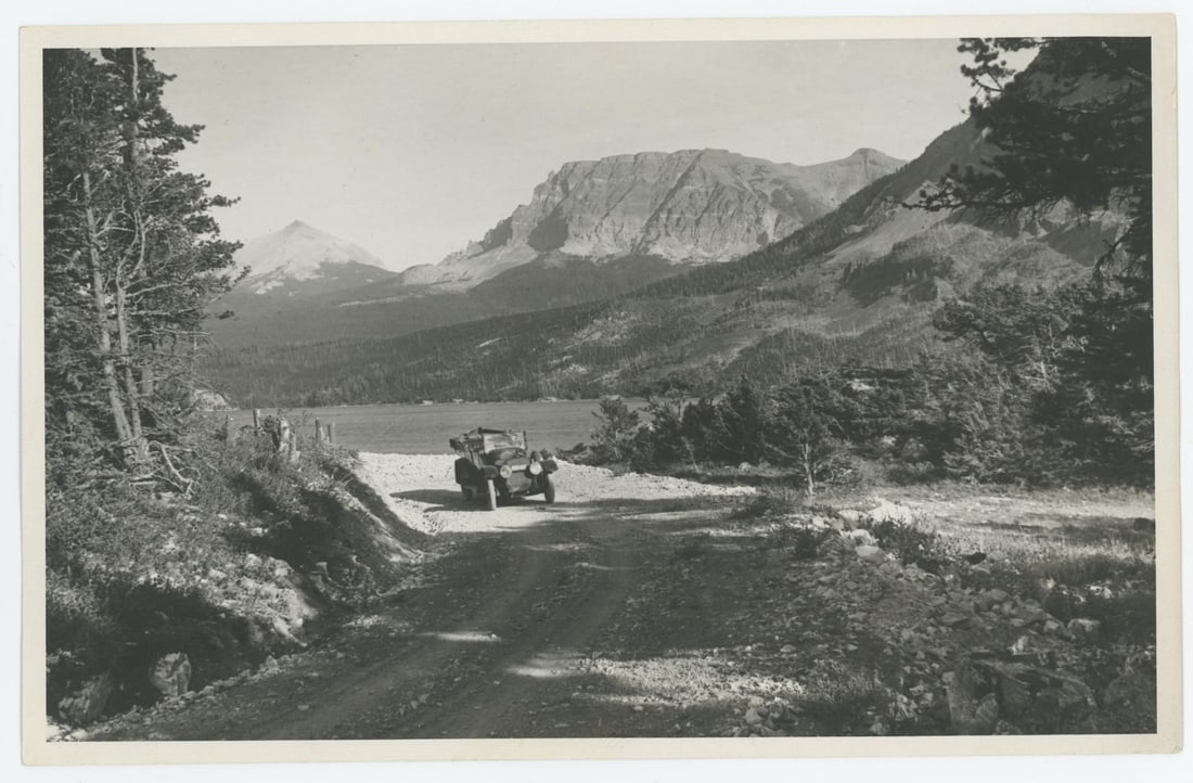 St. Mary Lake Glacier National Park Montana Photo: Photographer is TJ Hileman. 7" by 11"