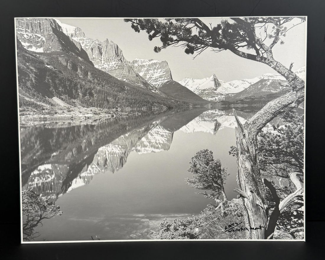 Marion Lacy Glacier National Park Montana Photo: 10 3/4" by 13 3/4".