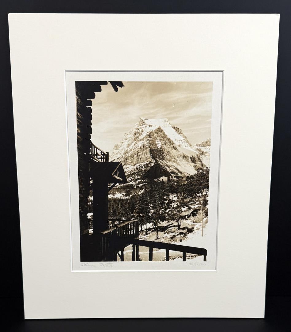Going to the Sun Mountain Glacier Park Photo: McKinnis Photographer. 13 1/2" by 16" in matte.