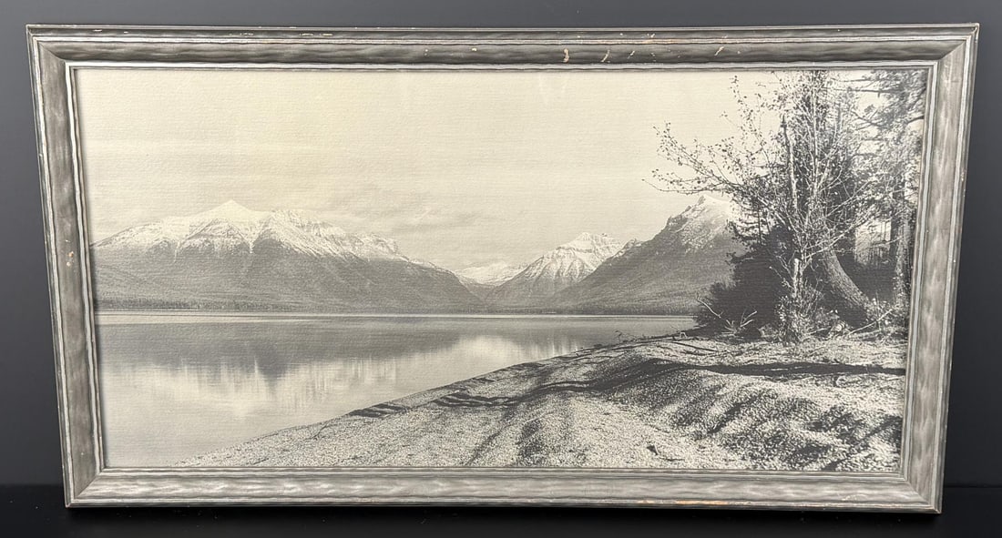 TJ Hileman Glacier National Park Montana Photo: 11 1/2" by 21" framed.